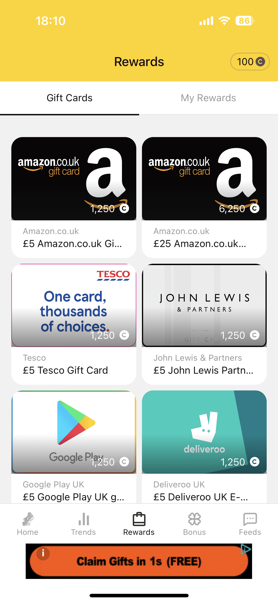 Earn gift cards for walking with CashWalk Make Money Without A Job