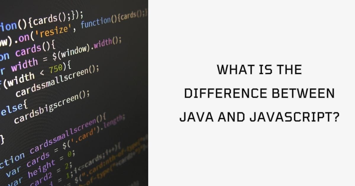What Is The Difference Between Java And Javascript? Makemychance