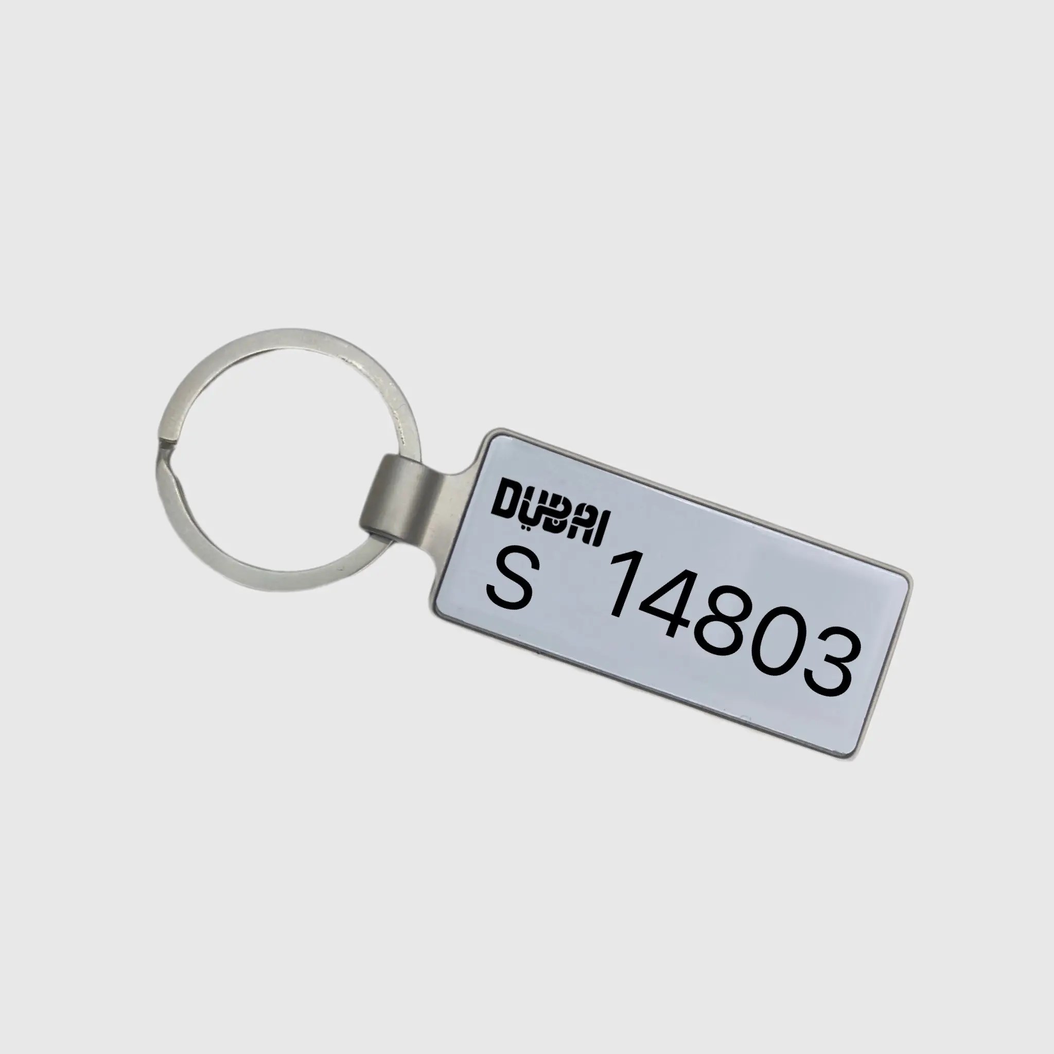 Car Number Plate Keychain Makemypresent