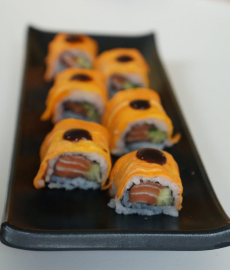 "Batata Roll" (sweet potato) Sushi Recipe Easy and Delicious!Make my