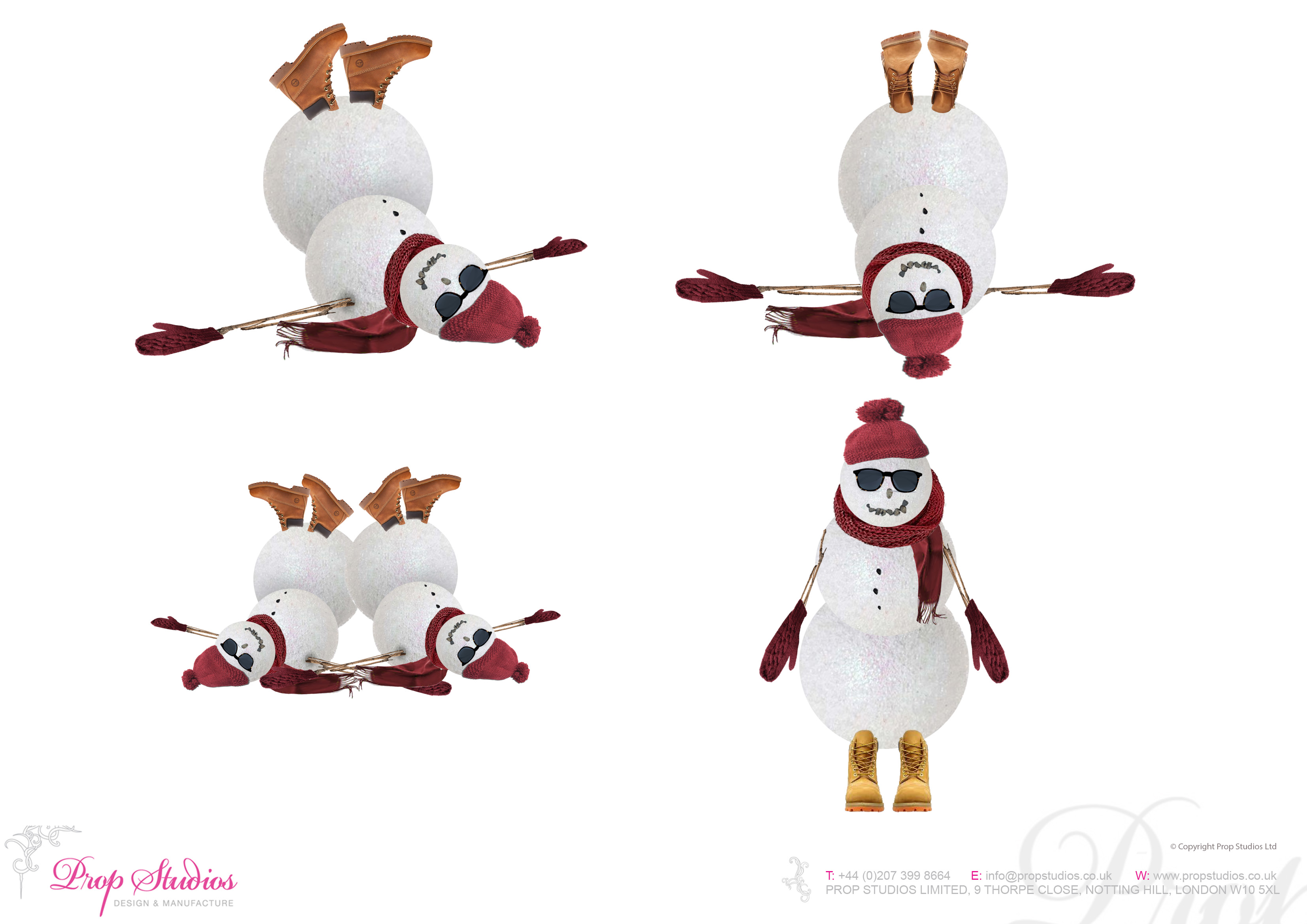Snowman_PropStudios Make My Toy
