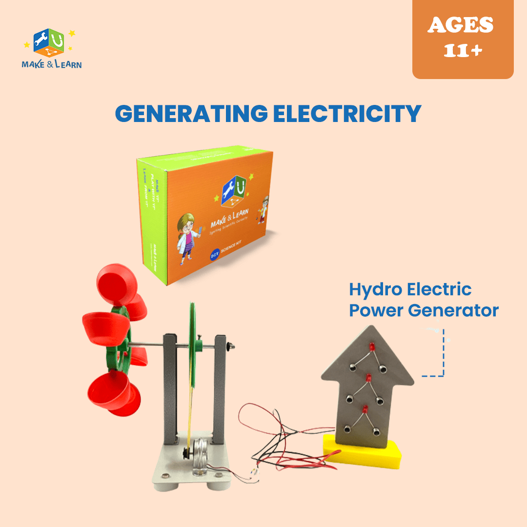 Generating Electricity Physics Concept for Kids in a box
