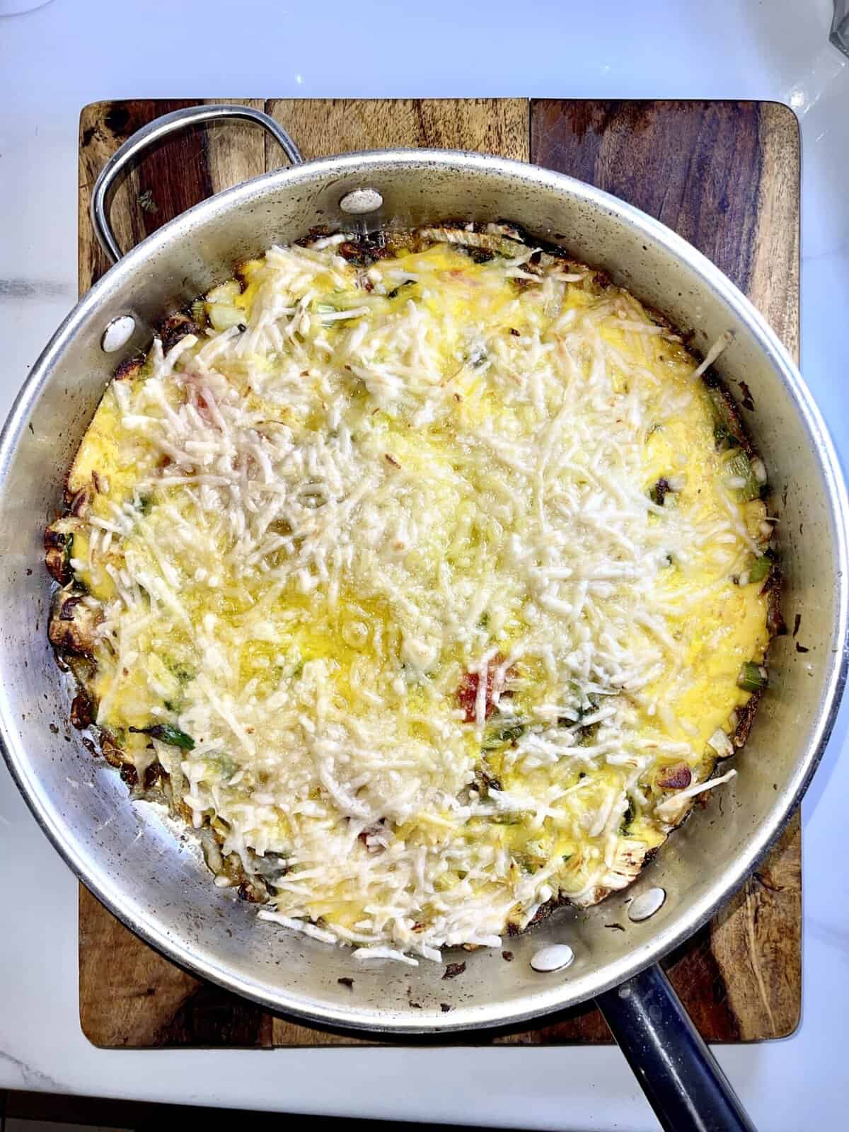 Fennel Frittata Make Pure Thy Heart