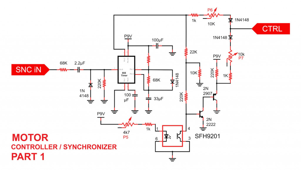 Build a Color Mechanical TV, Part 3 Circuit Construction Custom