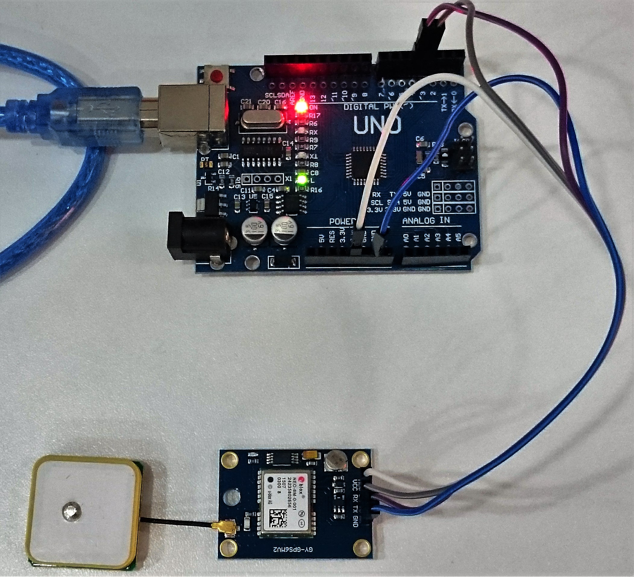 Arduino GPS Modül Kullanımı (GYNEO6MV2)