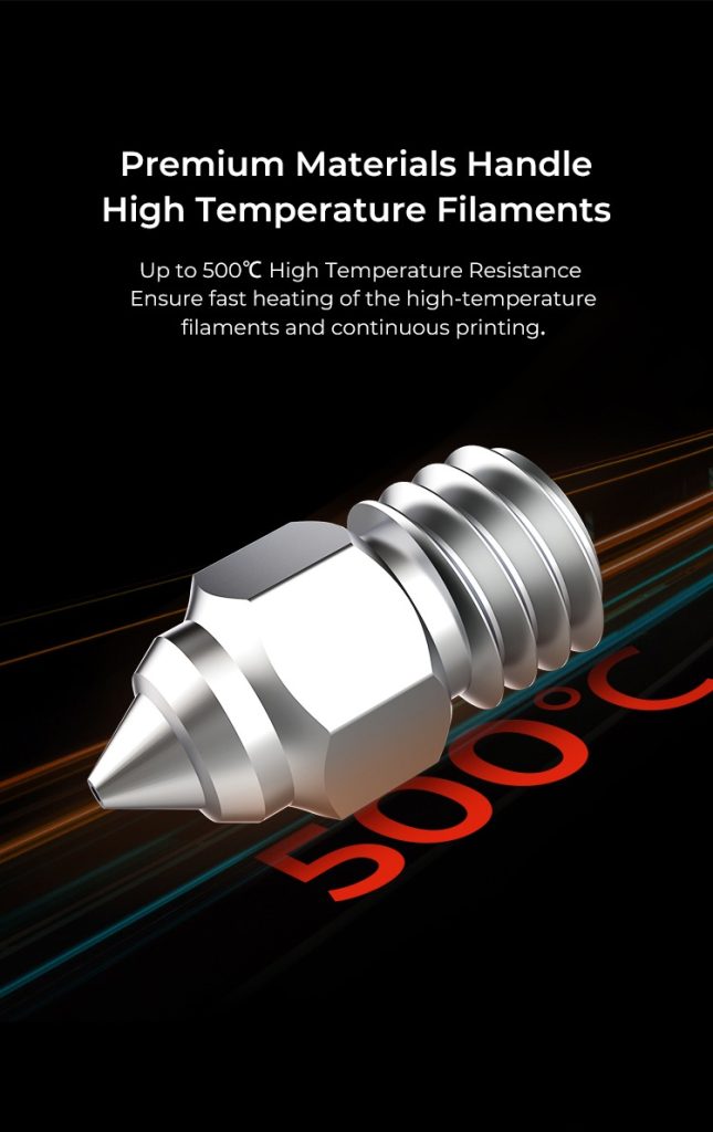 Highend 8Pcs Copper Alloy Nozzle Kit MakerBase3D