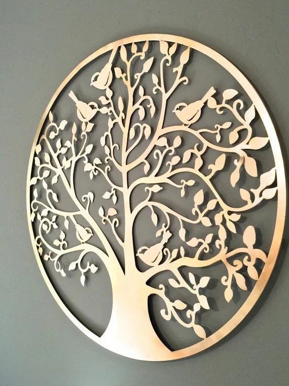 Tree wall art design Makerbhawan