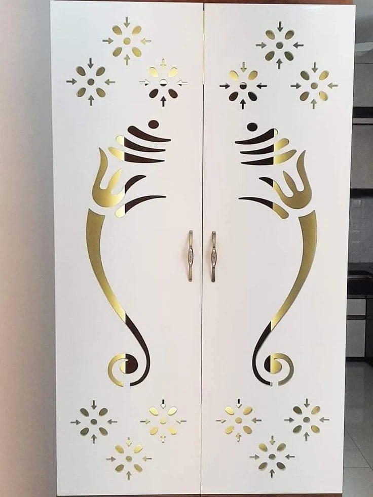 Ganesh Face Temple Door Design Makerbhawan
