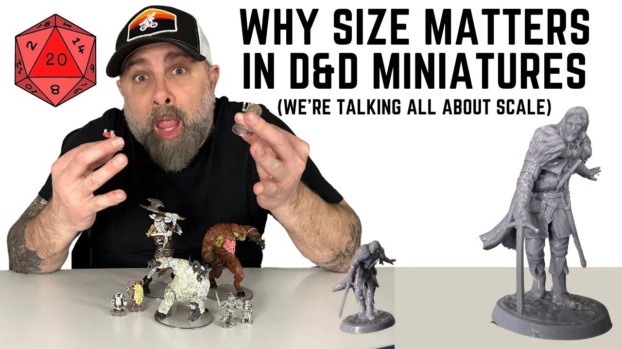Understanding D&D Miniatures Scales – MakerBuildIt