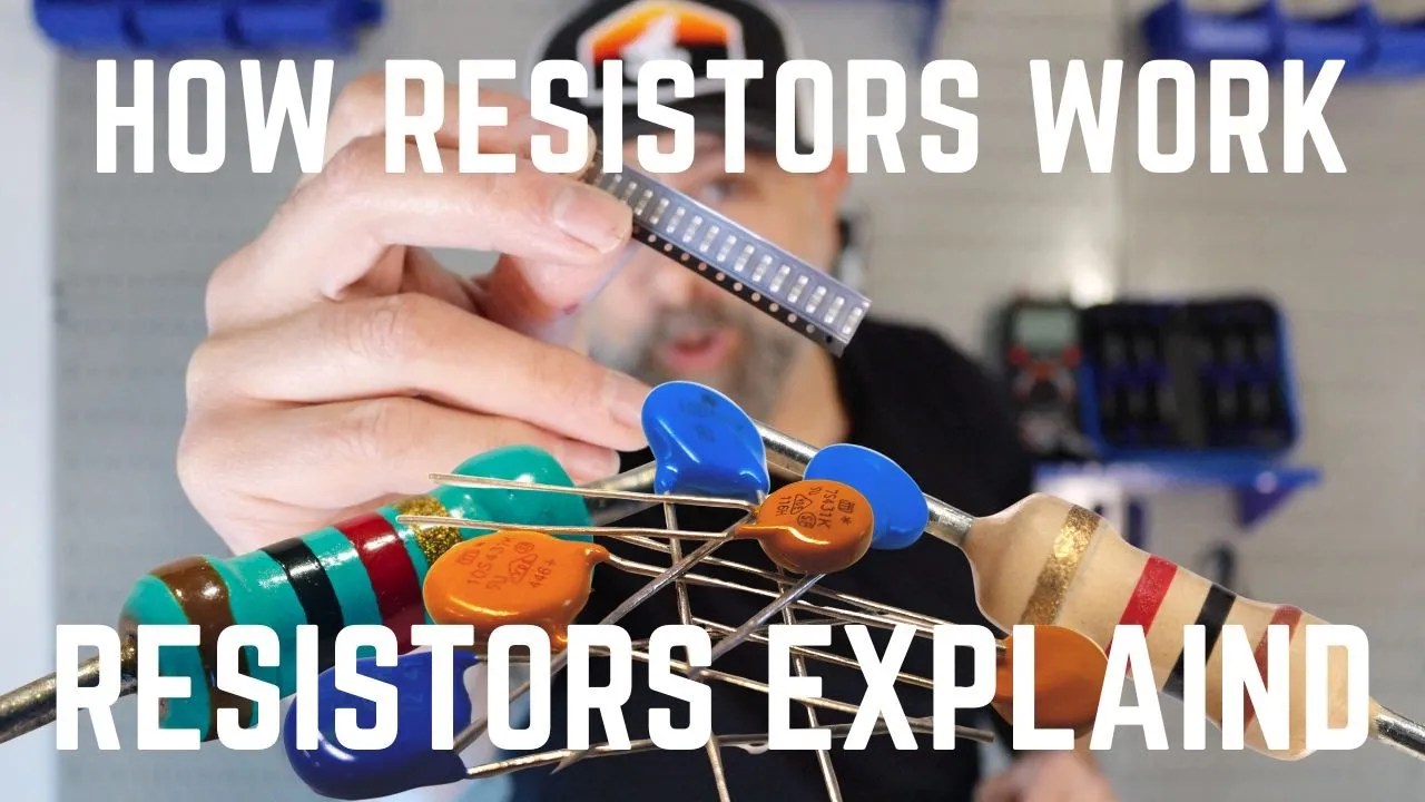 How Resistors Work, Why Do We Use Resistors and How to Read Resistor C MakerBuildIt