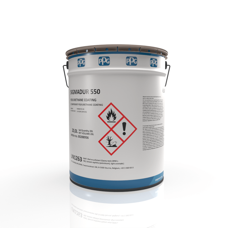 PPG Sigmadur 550 Polyurethane Paint for Steel