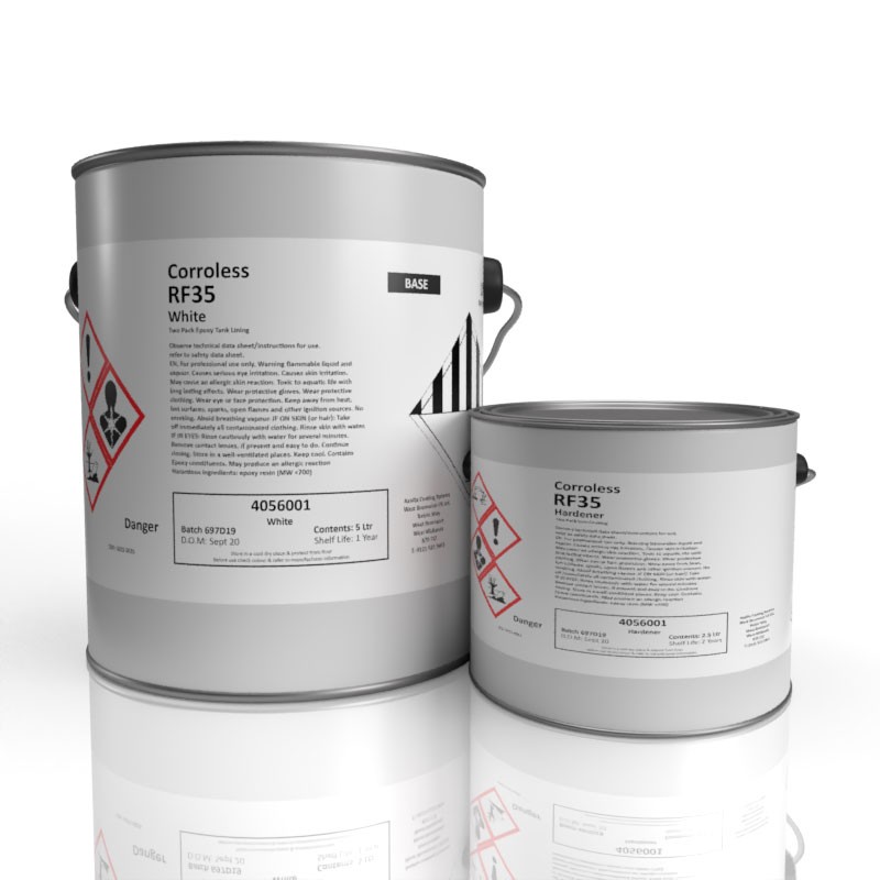 Corroless RF35 Epoxy Tank Lining