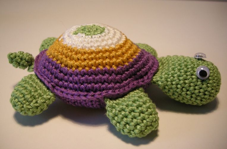 Schildkröte von Edith Bösch Häkelprojekte