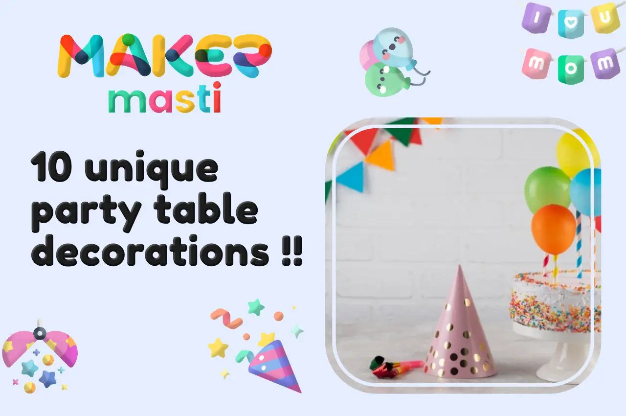 10 unique party table decorations