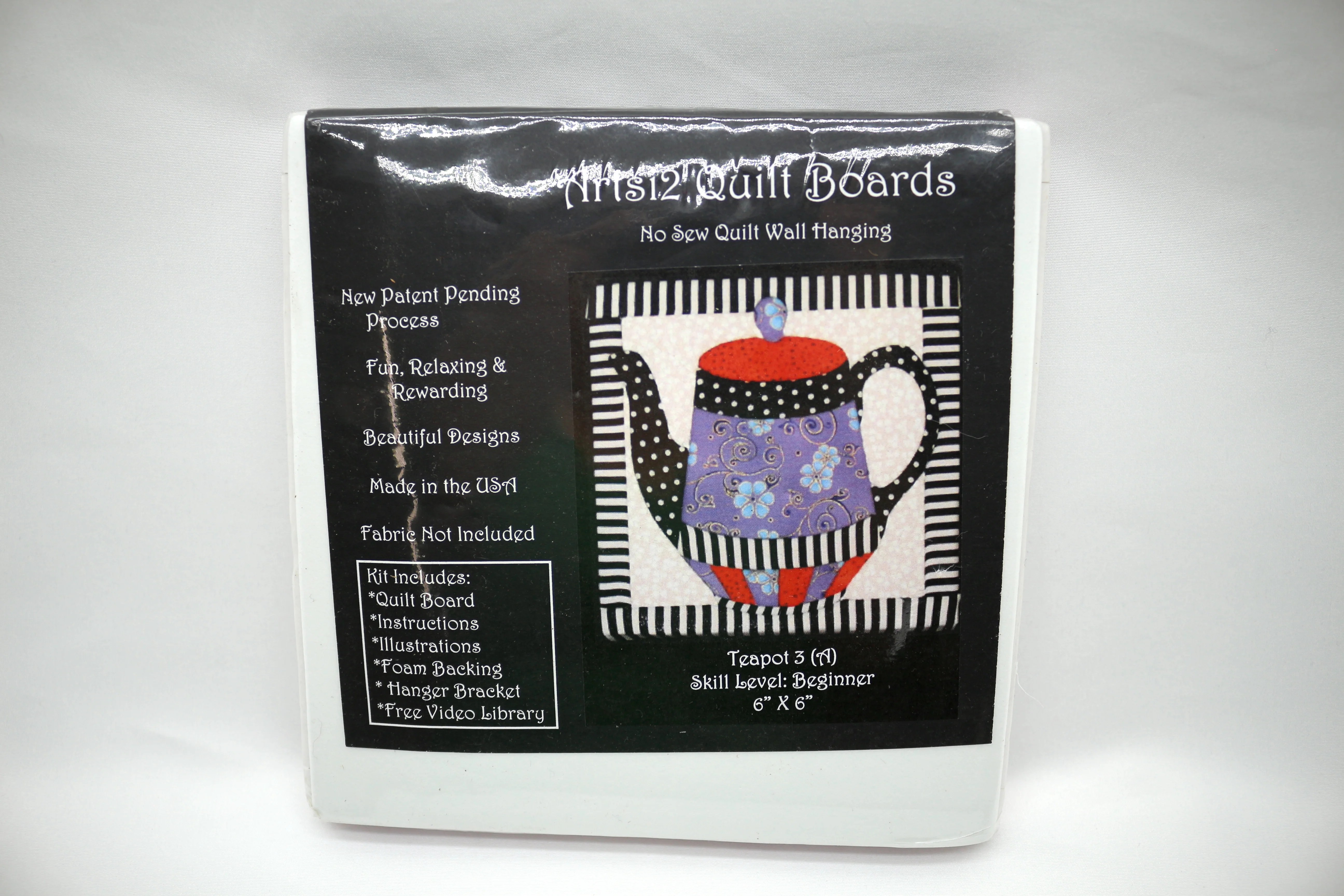 Artist Quilt Board 6" x 6" No Sew Quilt Block Makeropolis