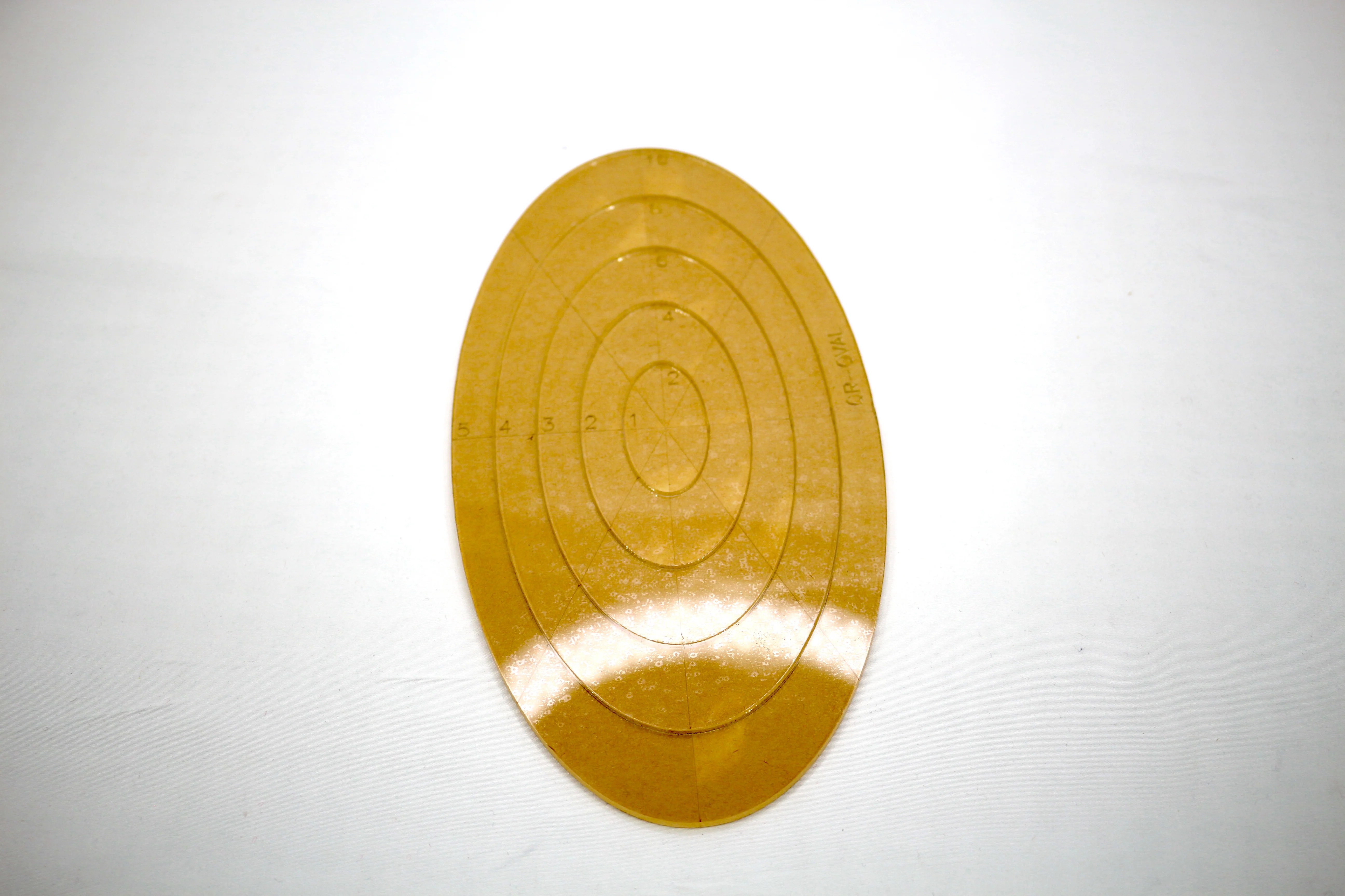 Oval Quilting Template Set Makeropolis