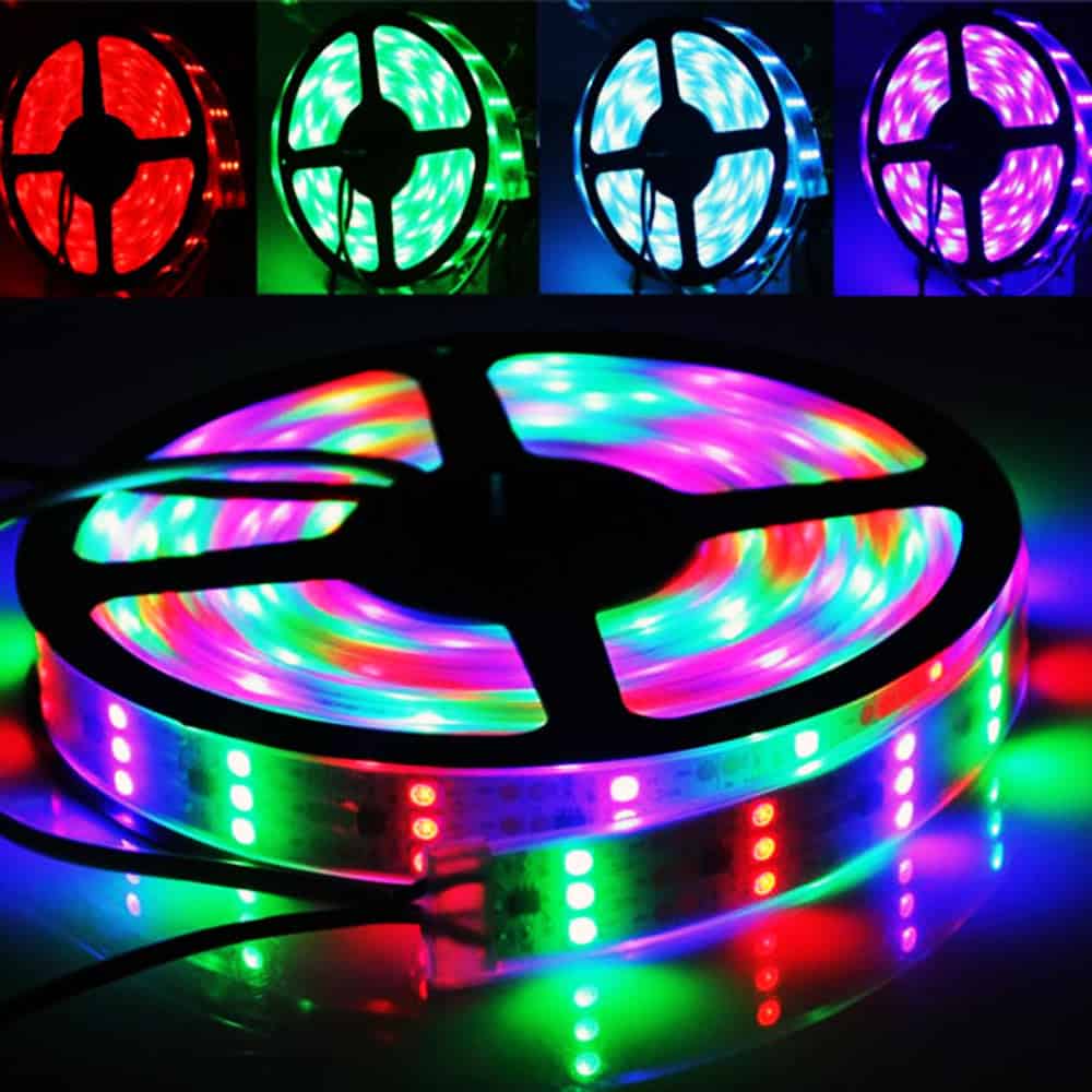 WS2811 5050 RGB Full Color Addressable Strip 60 90 120 LED/M Double