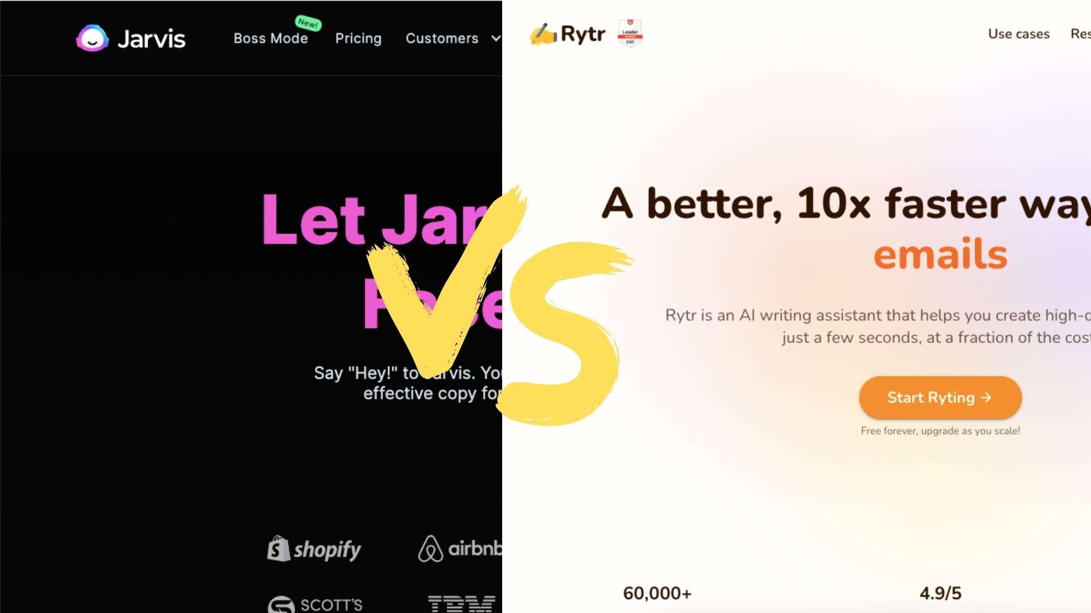 Jarvis vs. Rytr Which AI Copywriting Assistant to Get? Maker's Aid