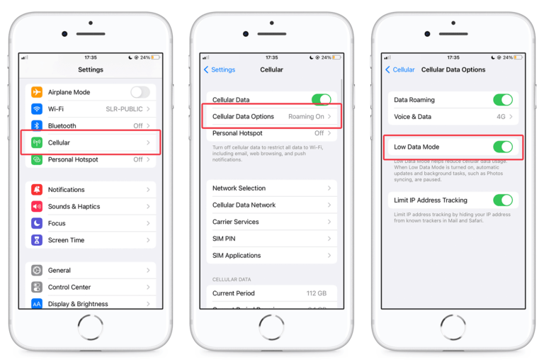 How to Turn Low Data Mode On and Off on iPhone Maker's Aid