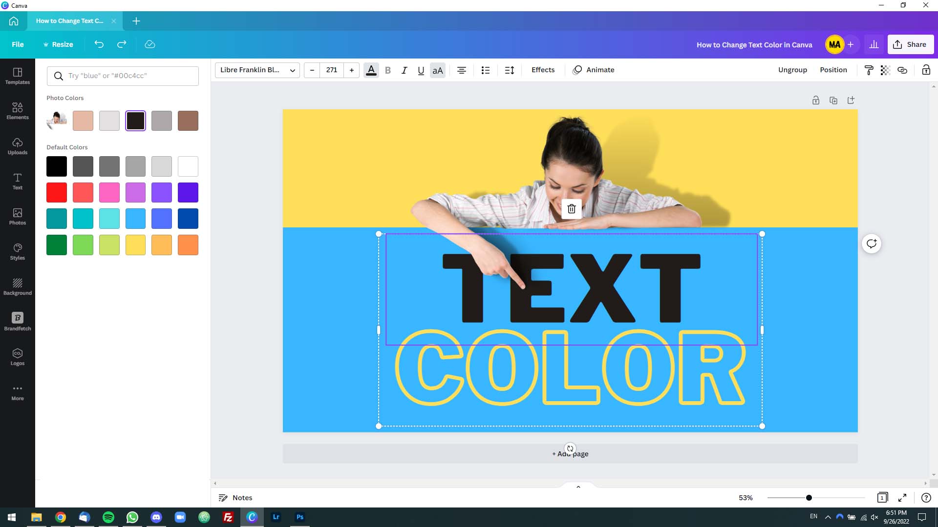 How to Change Text Color in Canva (With Screenshots) Maker's Aid