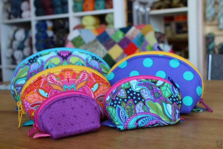 ClamUp Shells Zippered Pouch Pattern from ByAnnie Maker Savvy