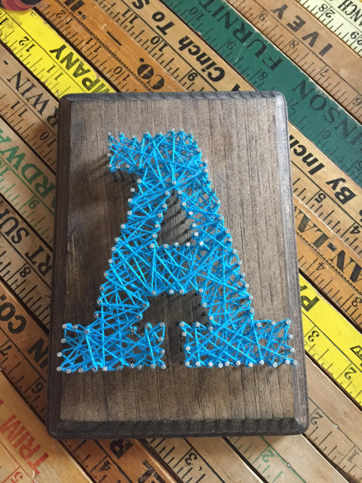 String art class initial A MakersConnect