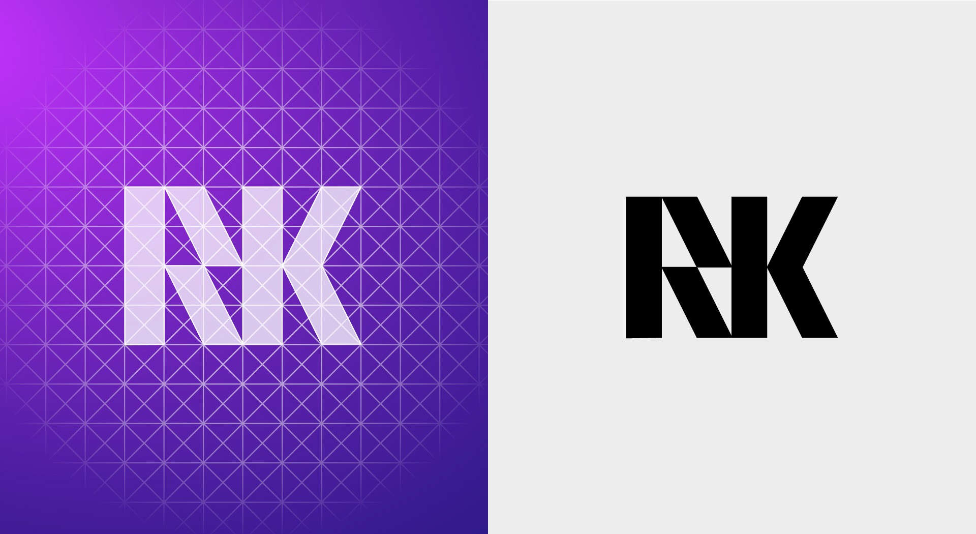 Logo Design with Grid System Logo grid construction how to use