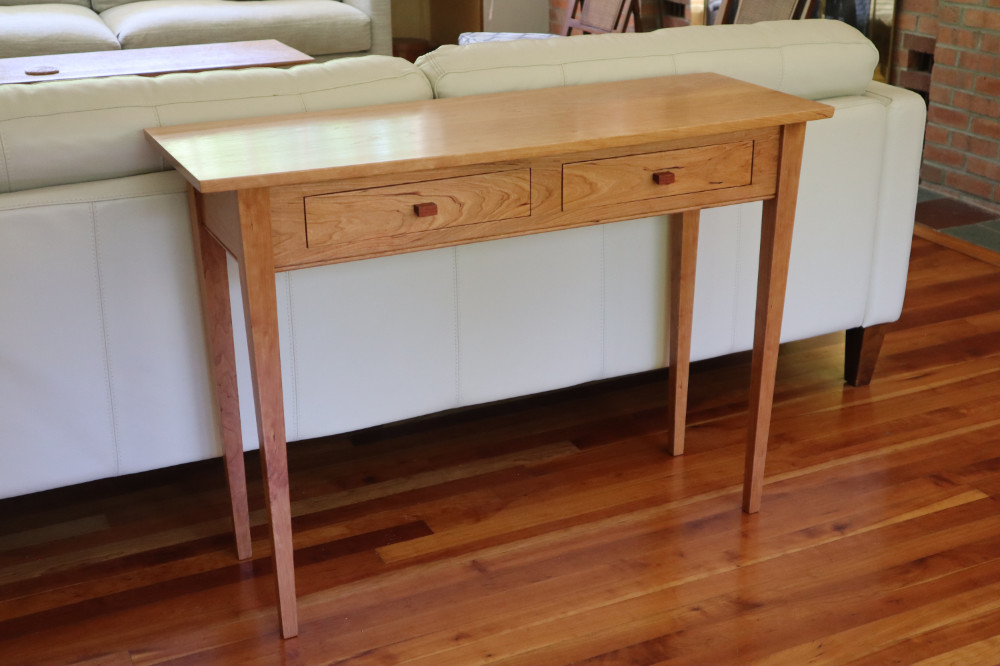 Cherry Entryway Table Makers Mob