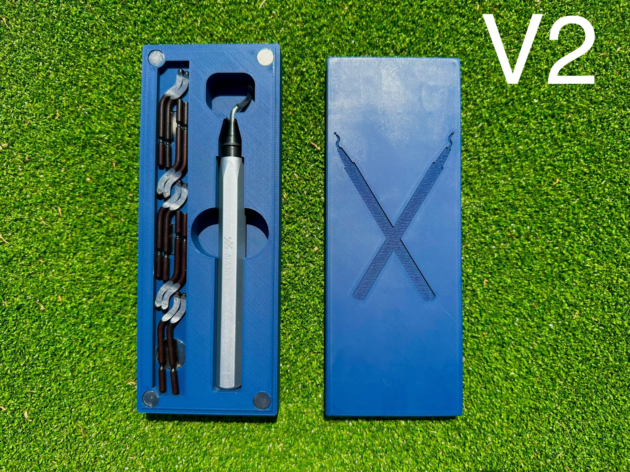 THE Deburring Tool Case (gridfinity version added) by 3DPODesigns