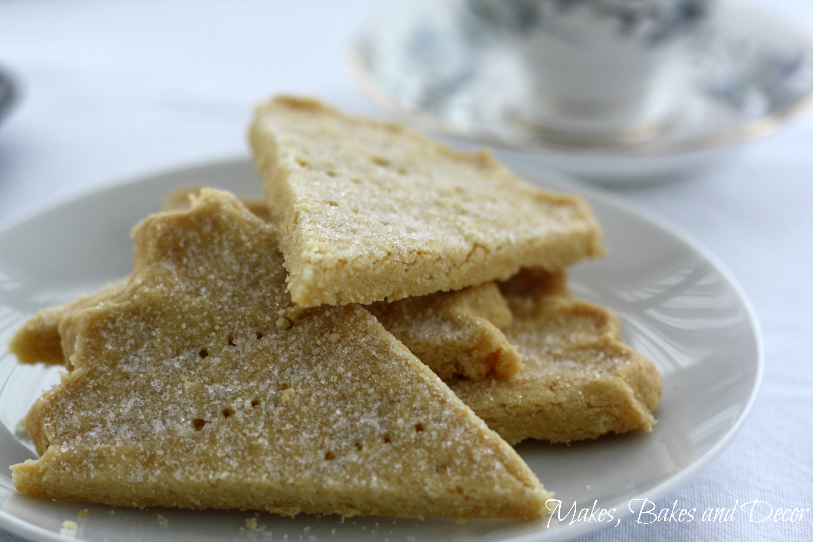 Lemon Shortbread Makes, Bakes and Decor