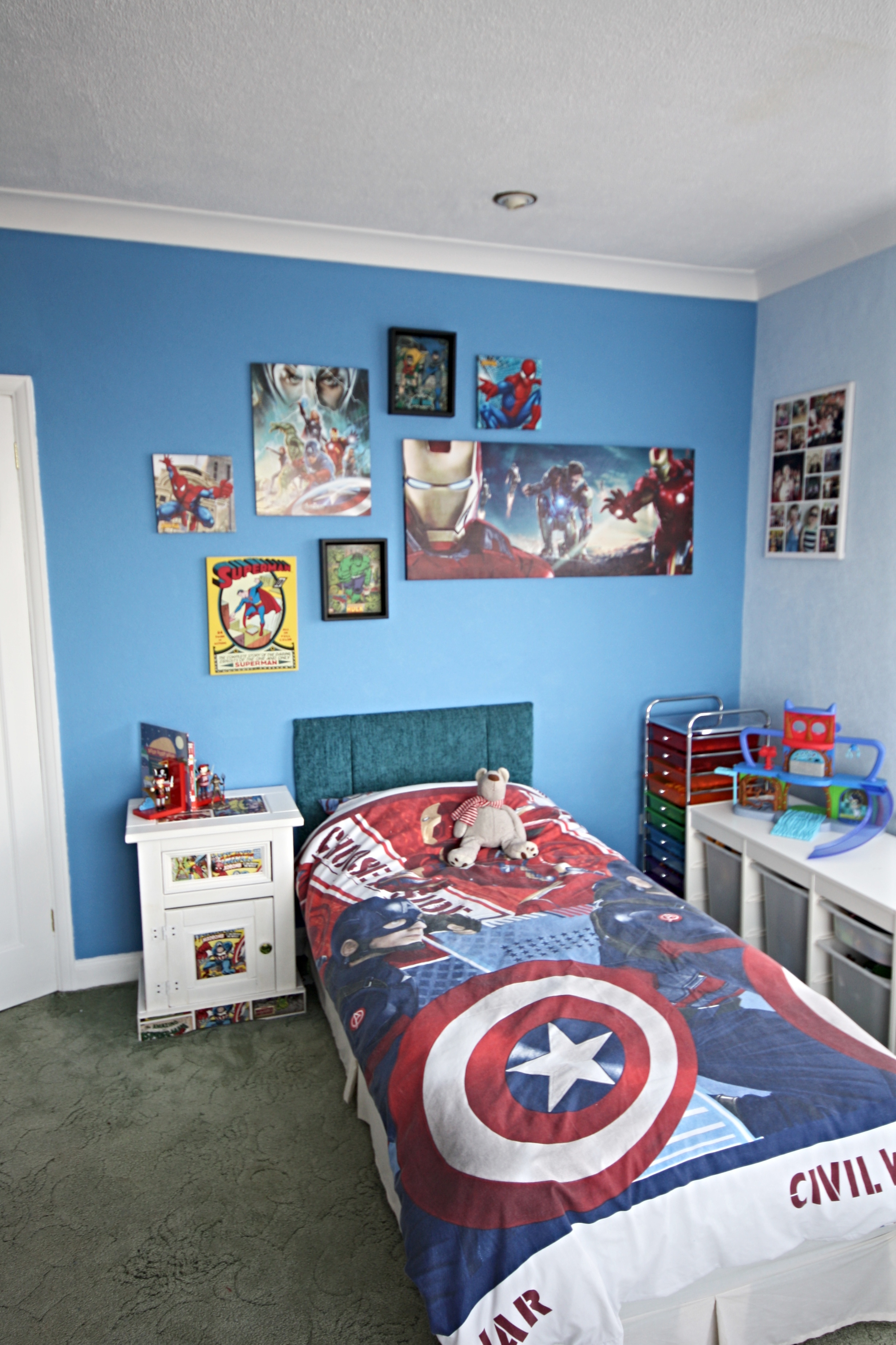 Superhero Bedroom Reveal Makes, Bakes and Decor