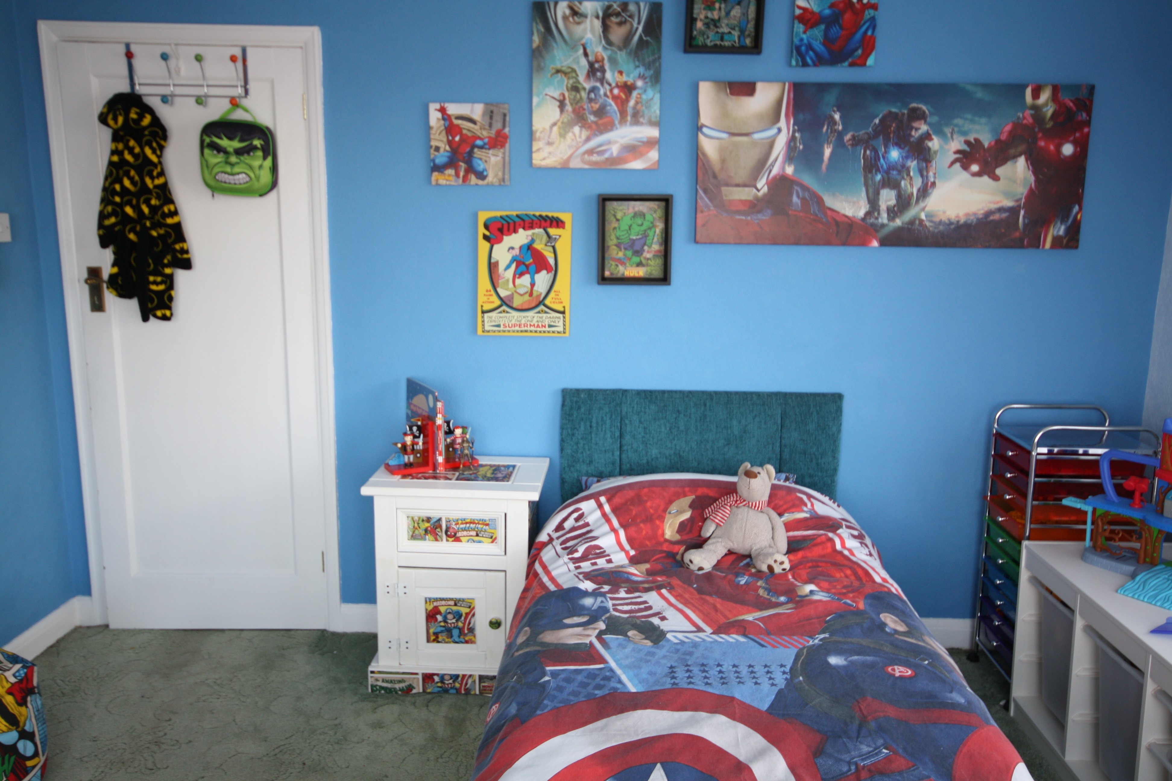 Superhero Bedroom Reveal Makes, Bakes and Decor