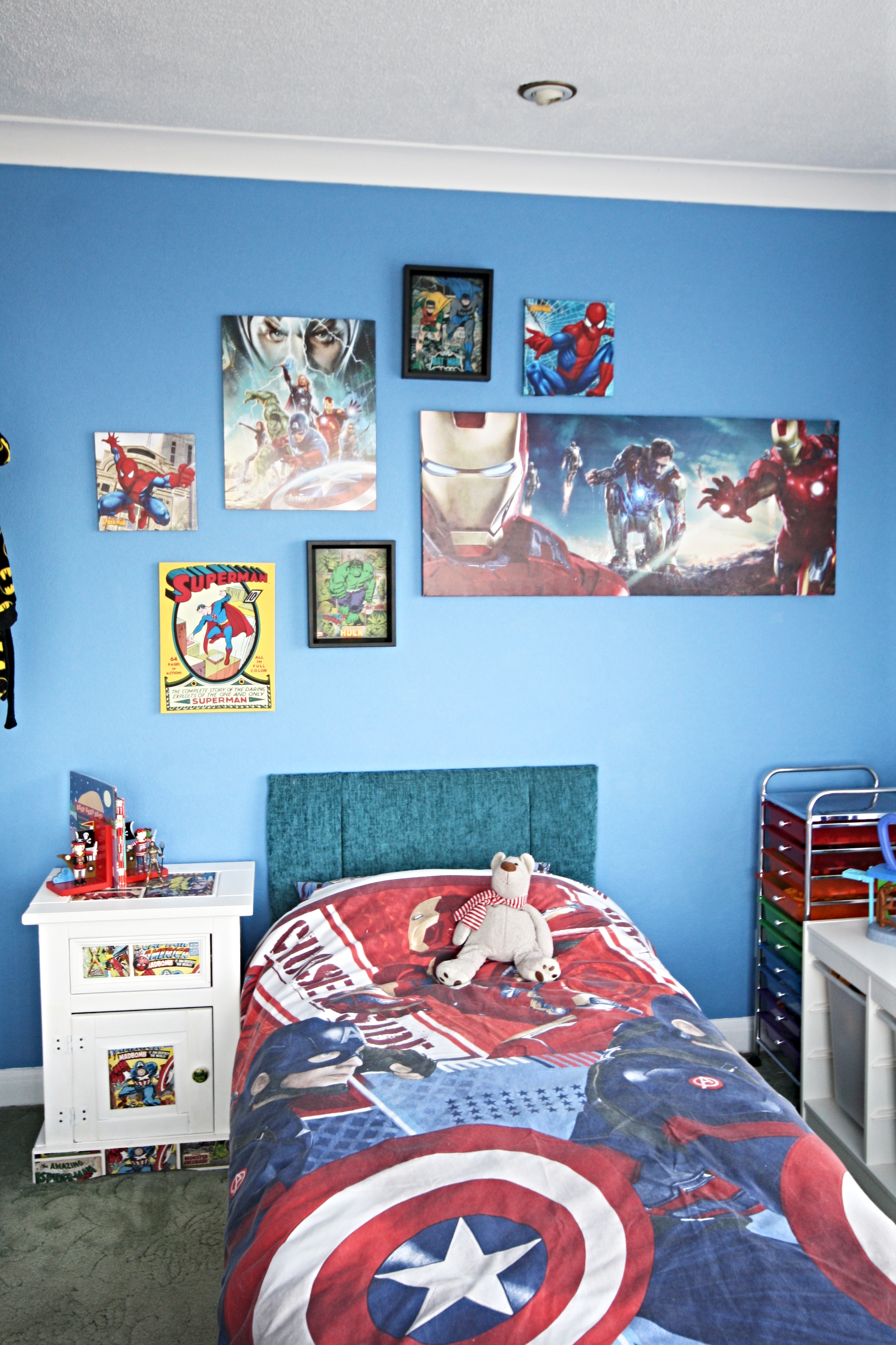 Superhero Bedroom Reveal Makes, Bakes and Decor