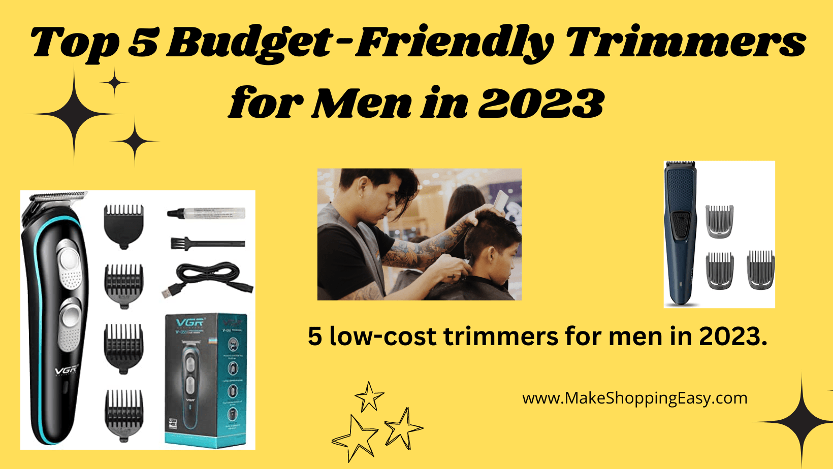 Top 5 BudgetFriendly Trimmers for Men in 2023