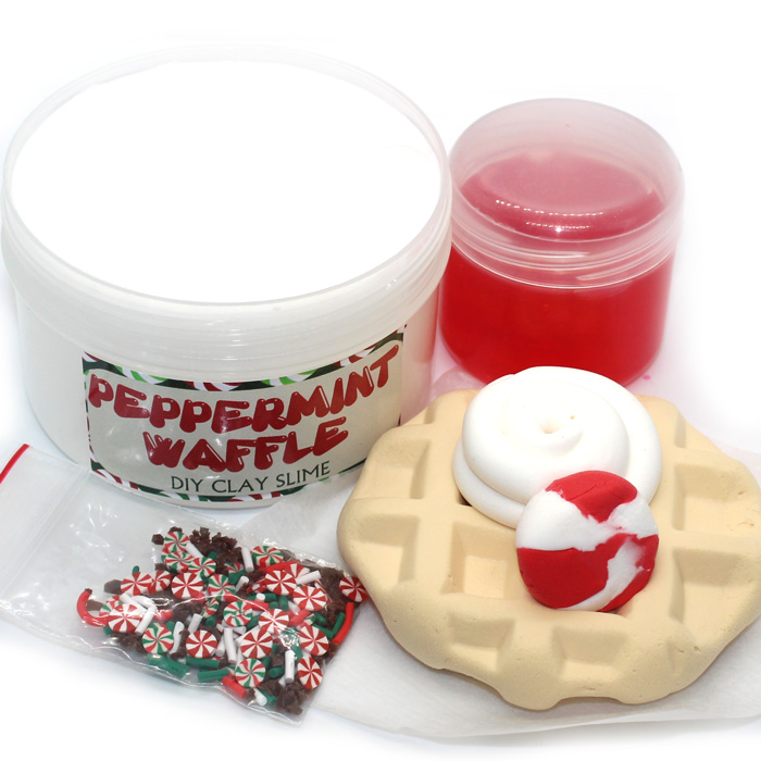 Peppermint waffle diy clay slime available in south africa online