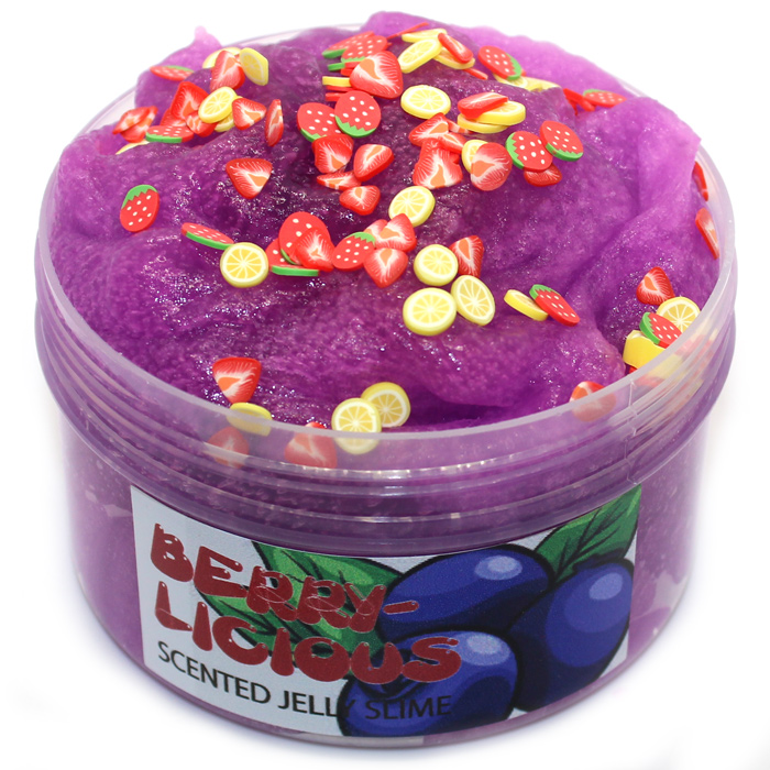 Berrylicious scented Jelly Slime DJ Slimey Gloop