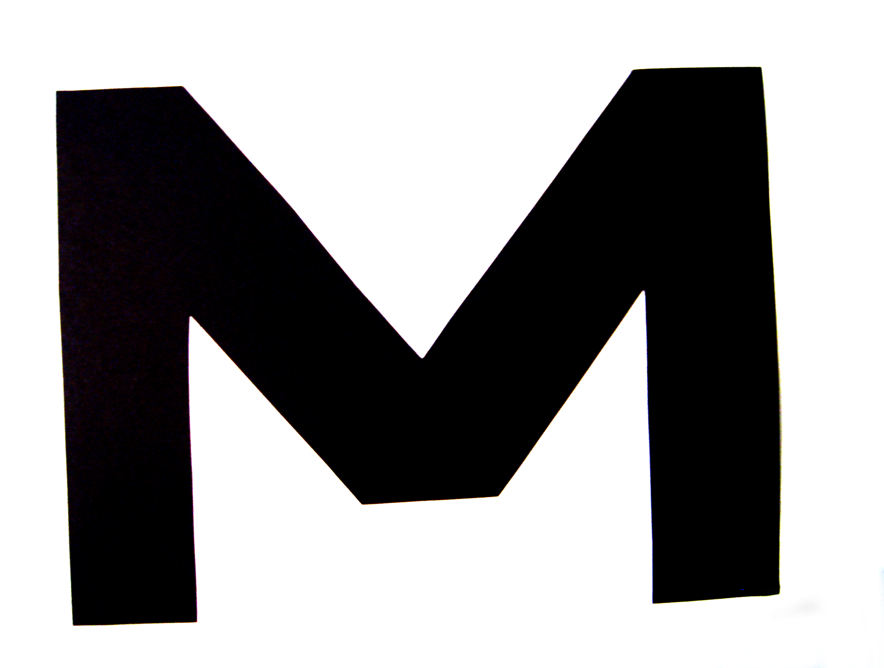 The Letter M In Black Images Galleries With A Bite!