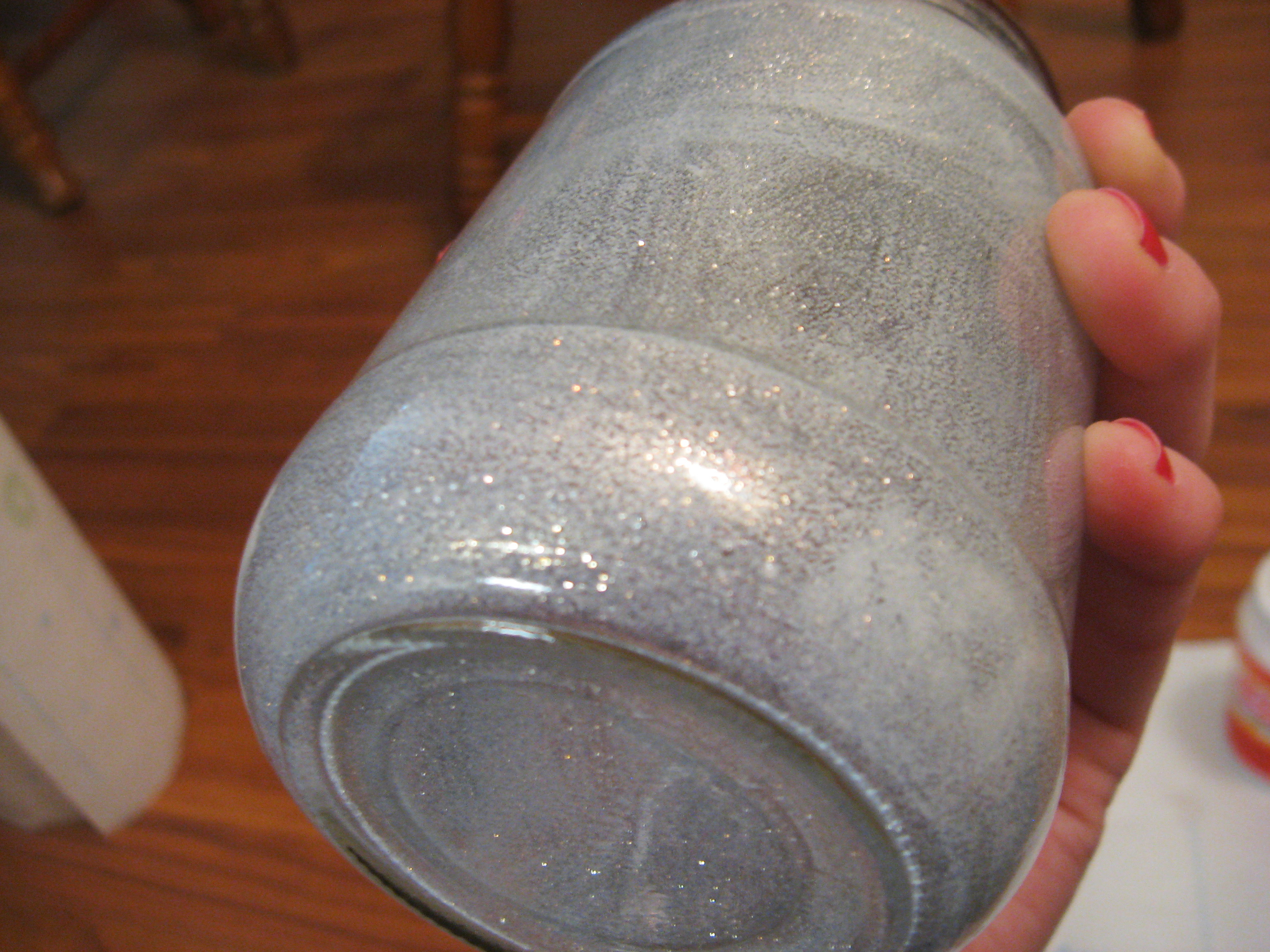 DIY Glitter Candle Holders Make Something Mondays!