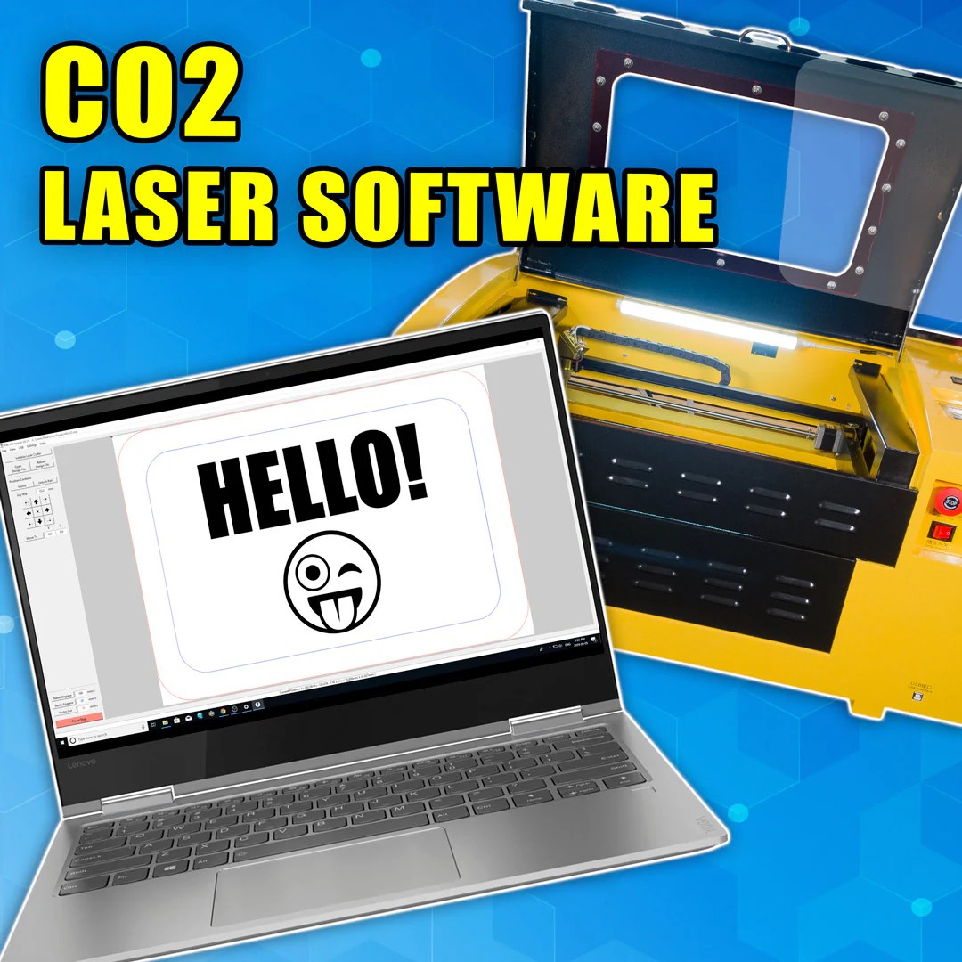 CO2 Laser Cutter Software / K40 Whisperer & Inkscape MakeTechCreate