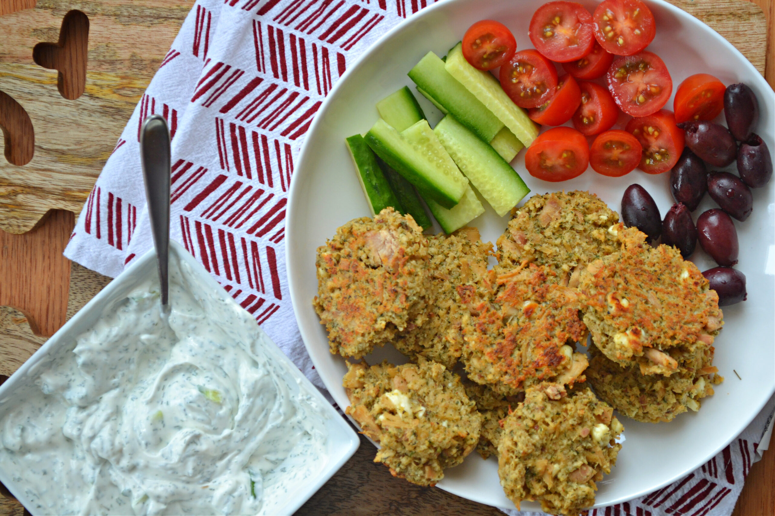 Greek Tuna Cakes with Tzatziki Make the Best of Everything