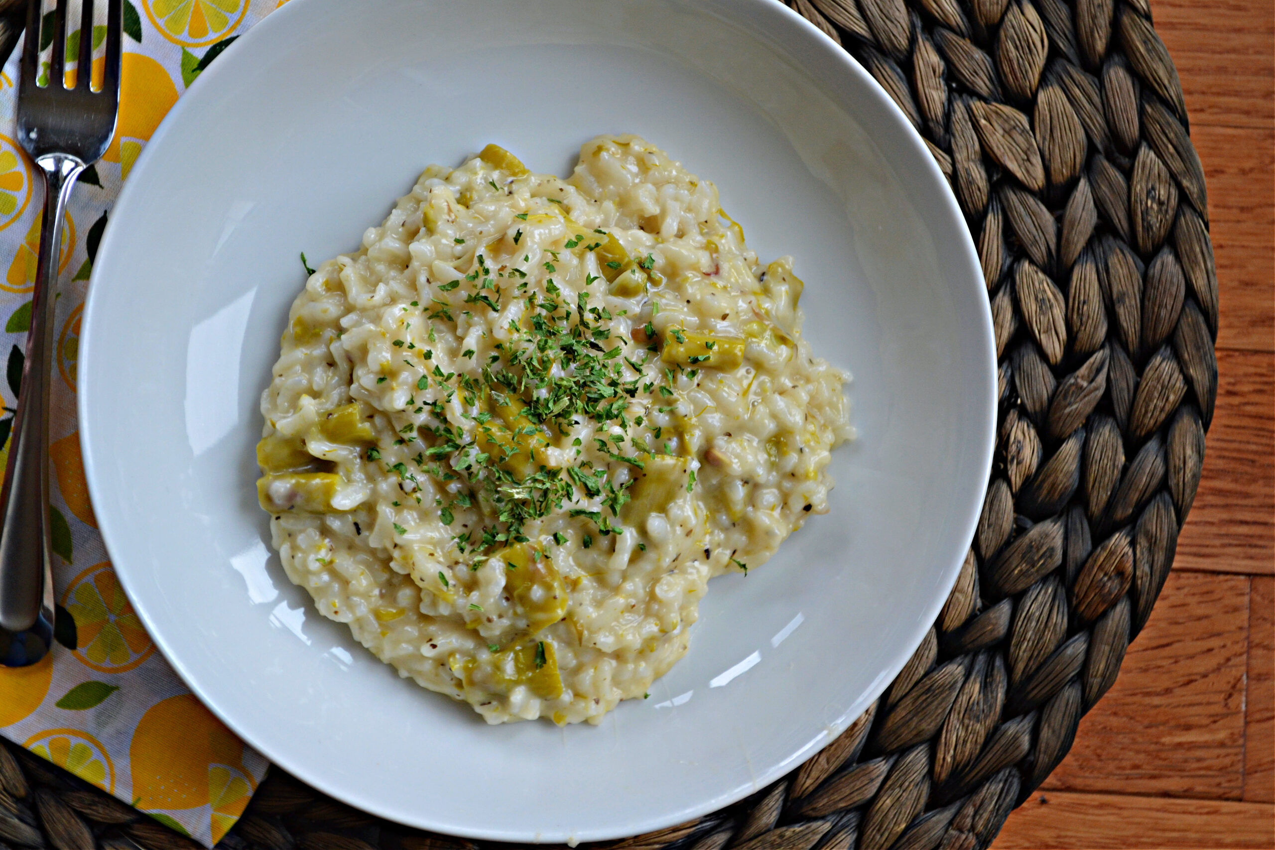 Instant Pot Lemon Asparagus Risotto Make the Best of Everything