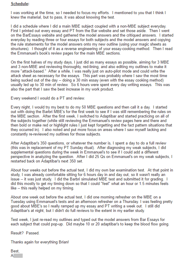 Bar Exam Success Stories Make This Your Last Time