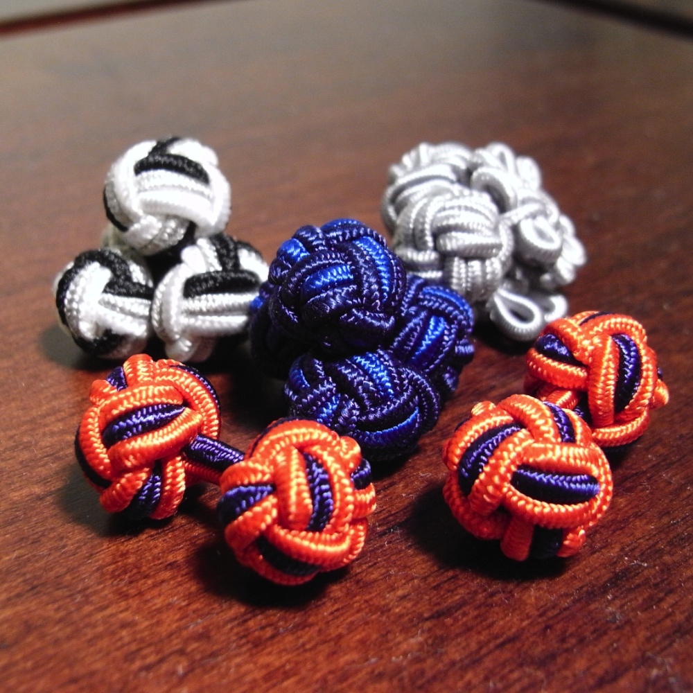 Silk Knot Cufflinks Classicest