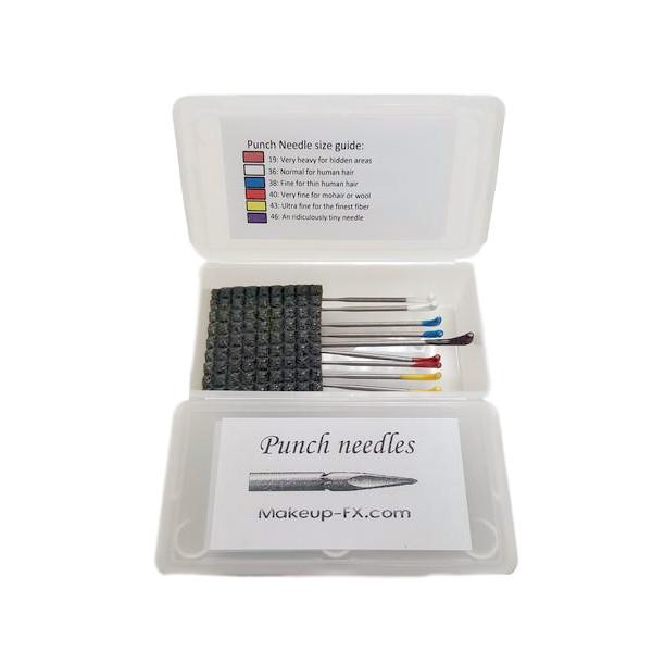 Punch needle kit, Standard 9 needles MakeupFX Shop