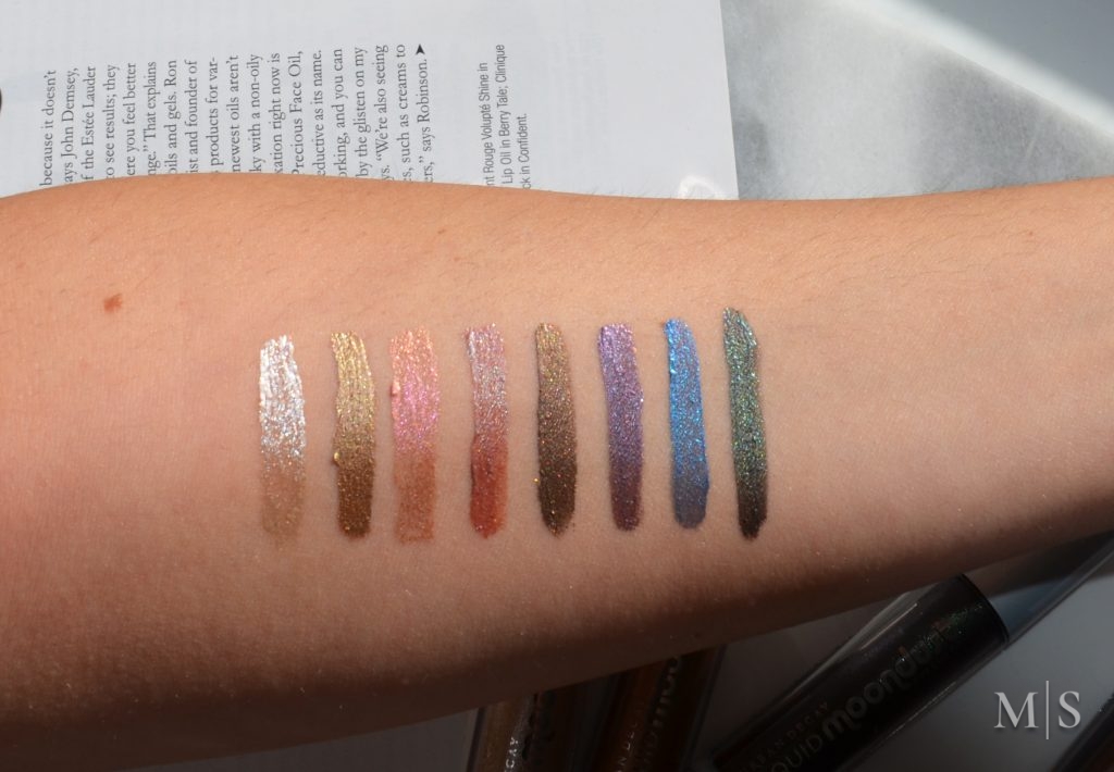 Urban Decay Liquid Moondust Cream Eyeshadows MakeupSessions
