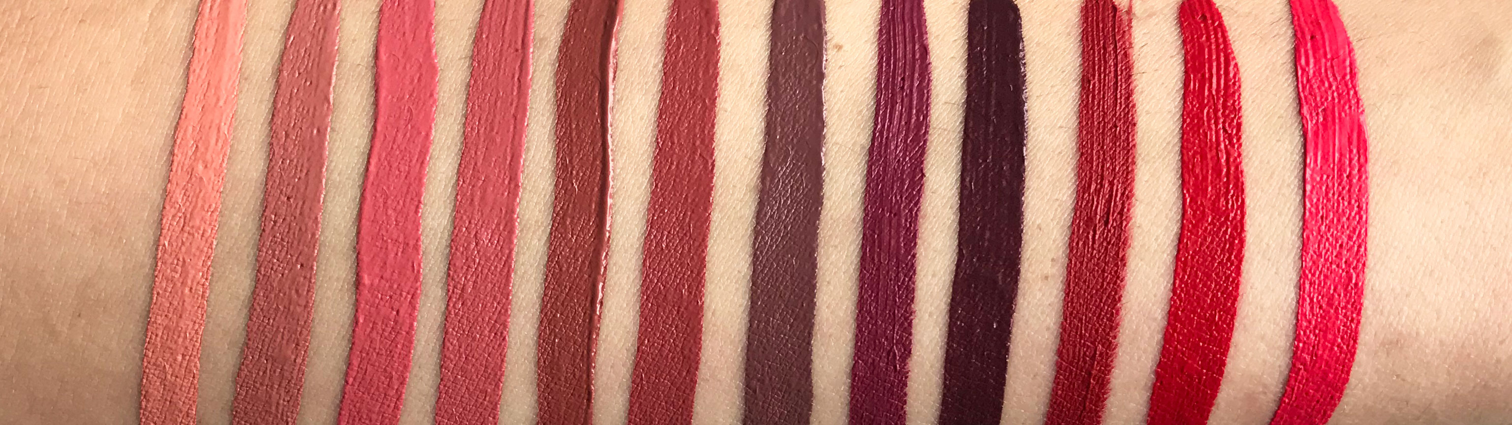 Flower Beauty Velvet Lipstick Swatches