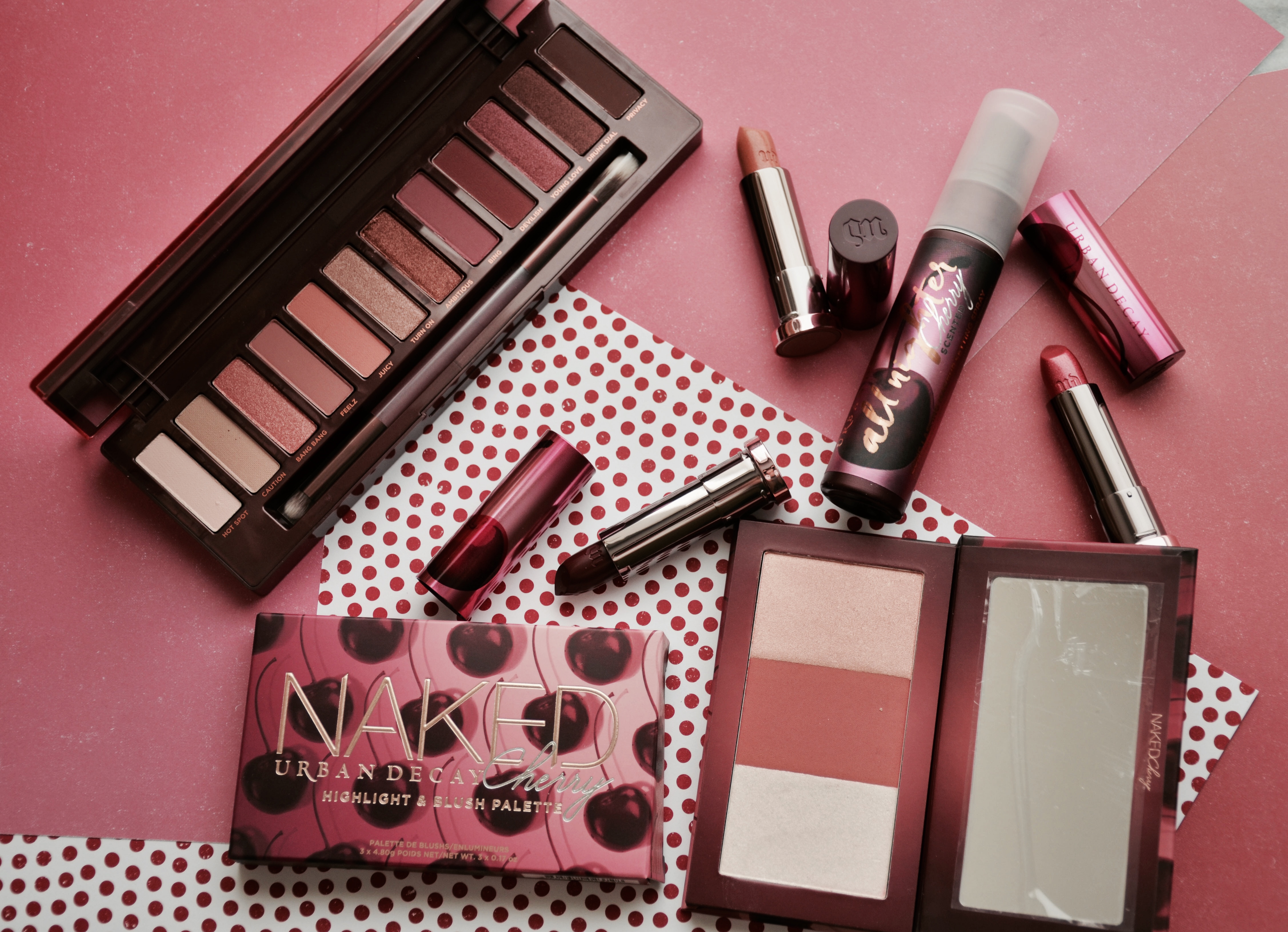 Urban Decay Naked Cherry Collection Review & Swatches