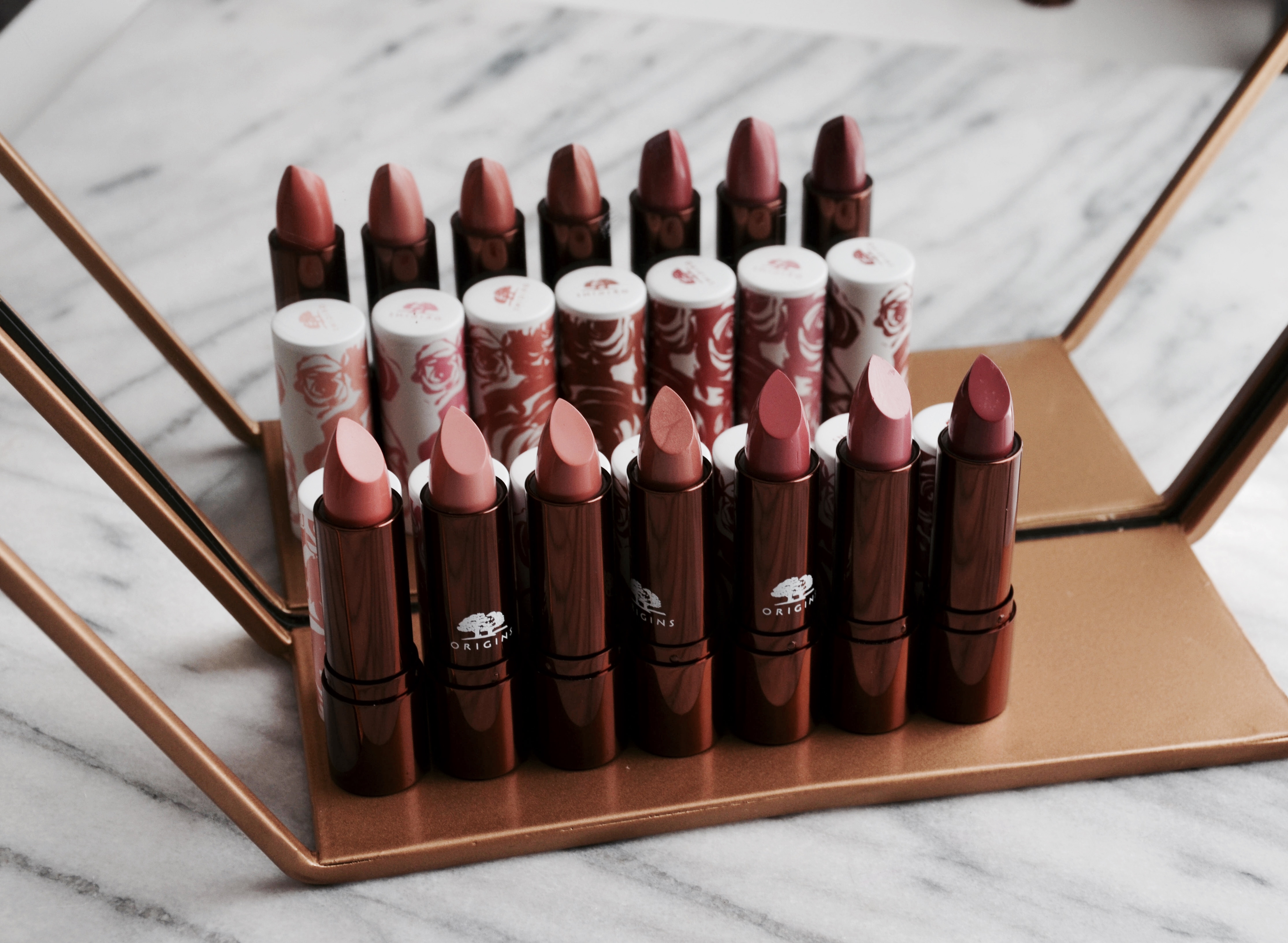 Origins Blooming Sheer Lip Balms & Blooming Bold Lipsticks Makeup