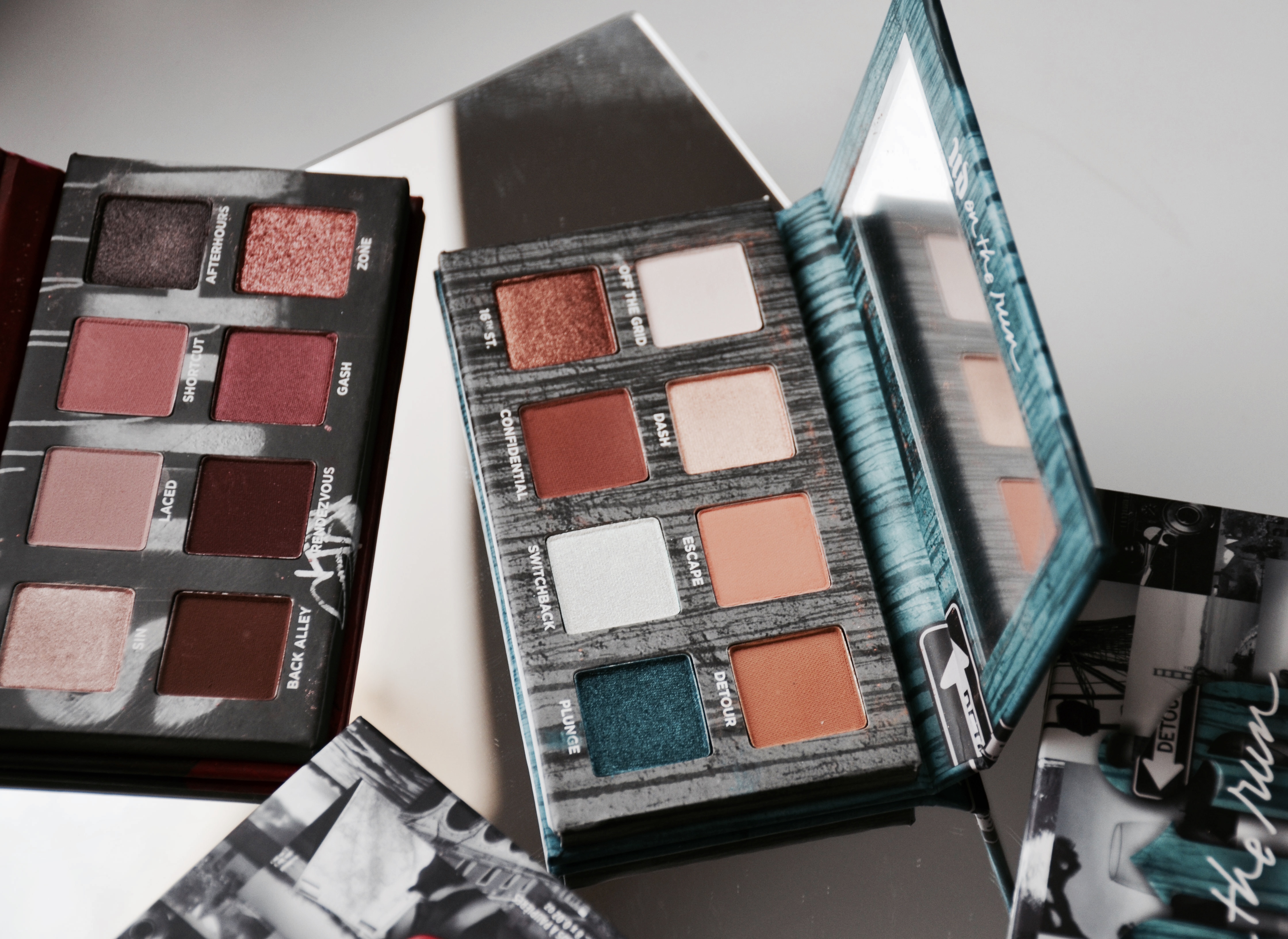 Urban Decay On The Run Mini Eyeshadow Palettes Makeup