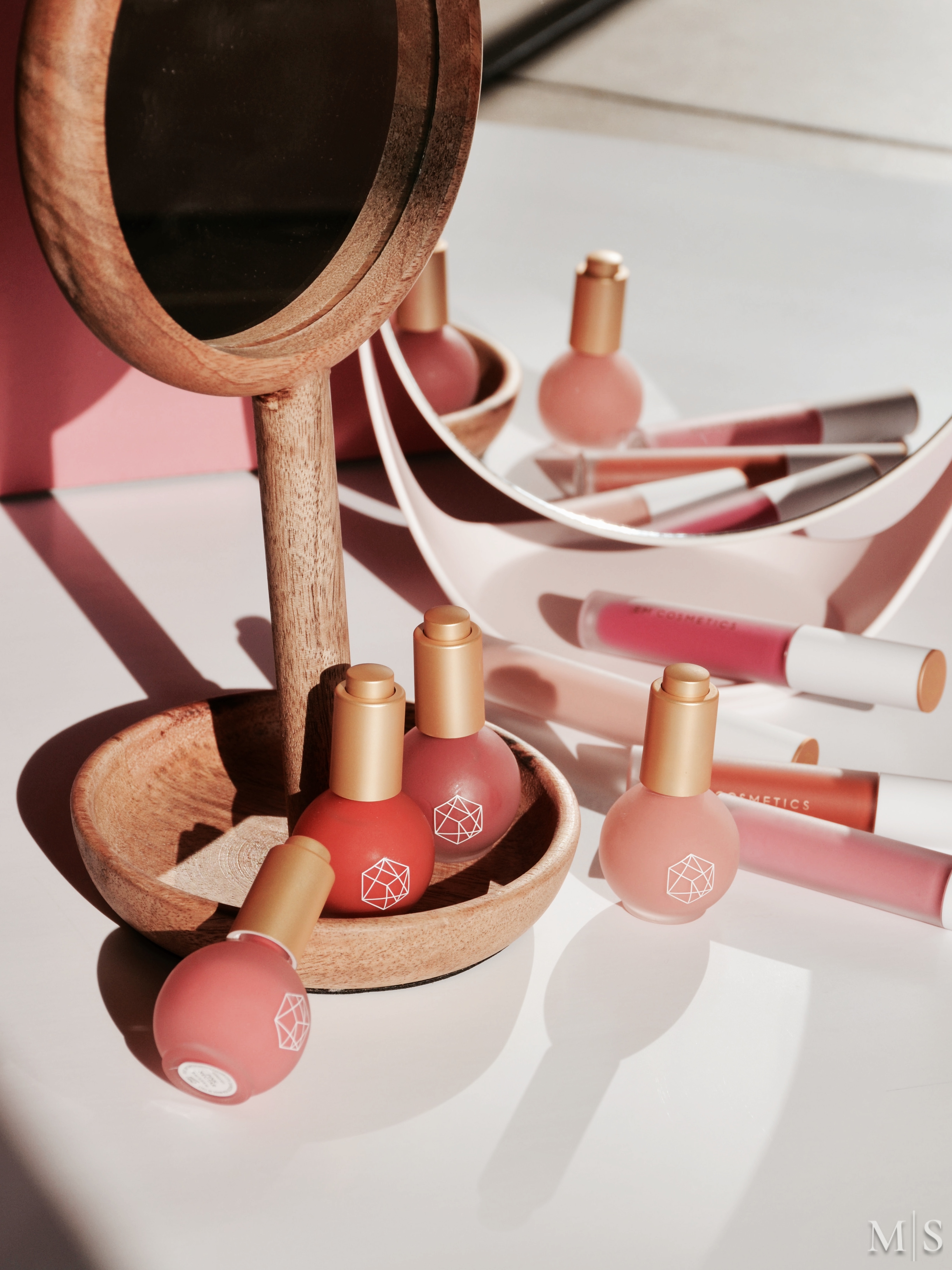 EM Cosmetics Color Drops Serum Blush + New True Gloss Shades Makeup